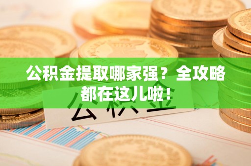 永安公积金提取哪家强？全攻略都在这儿啦！